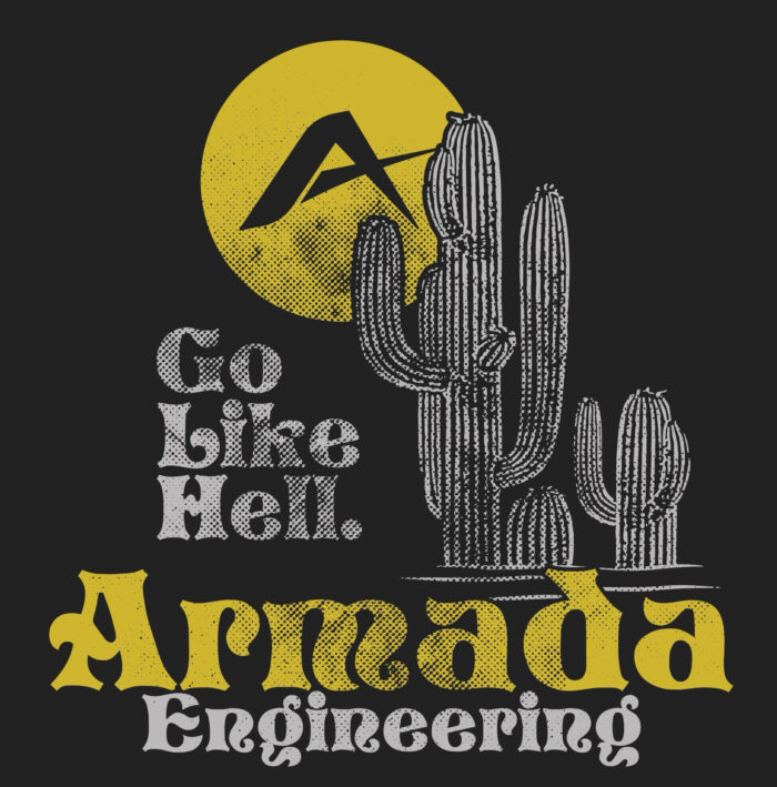 Armada Go Like Hell T-Shirt - Image 3
