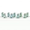 Quarter Turn Fastener Flat Head Buttons (10 pcs.)
