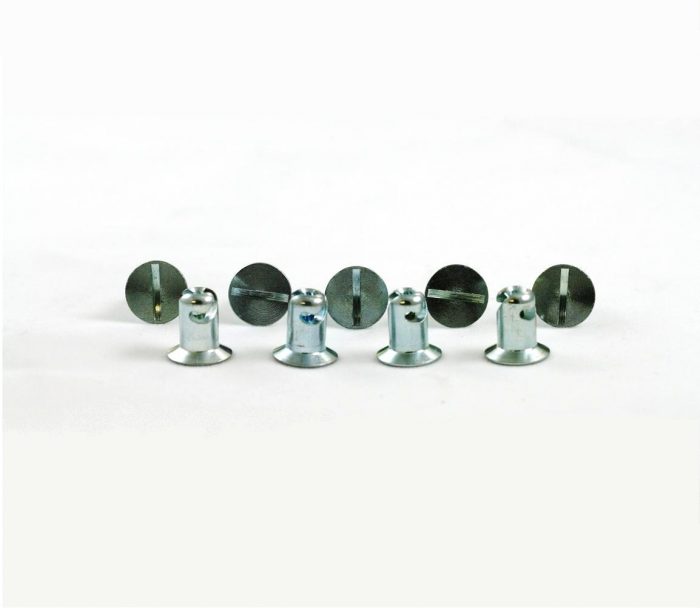 Quarter Turn Fastener Flat Head Buttons (10 pcs.)